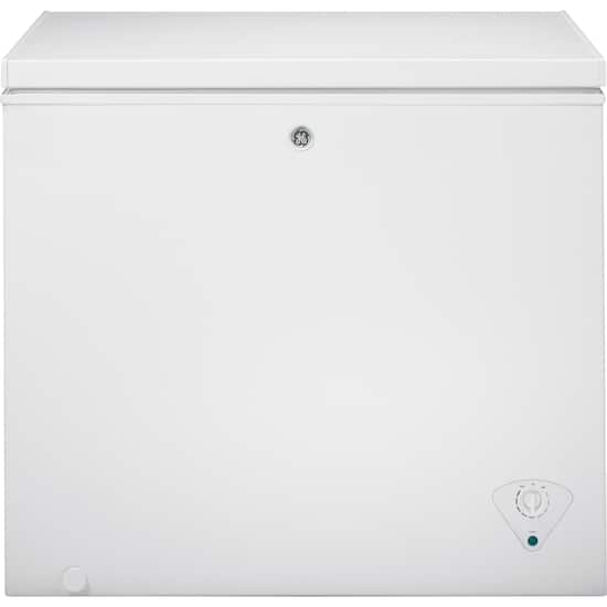 Ge 7 0 Cu Ft Chest Freezer White Fcm7skww Best Buy