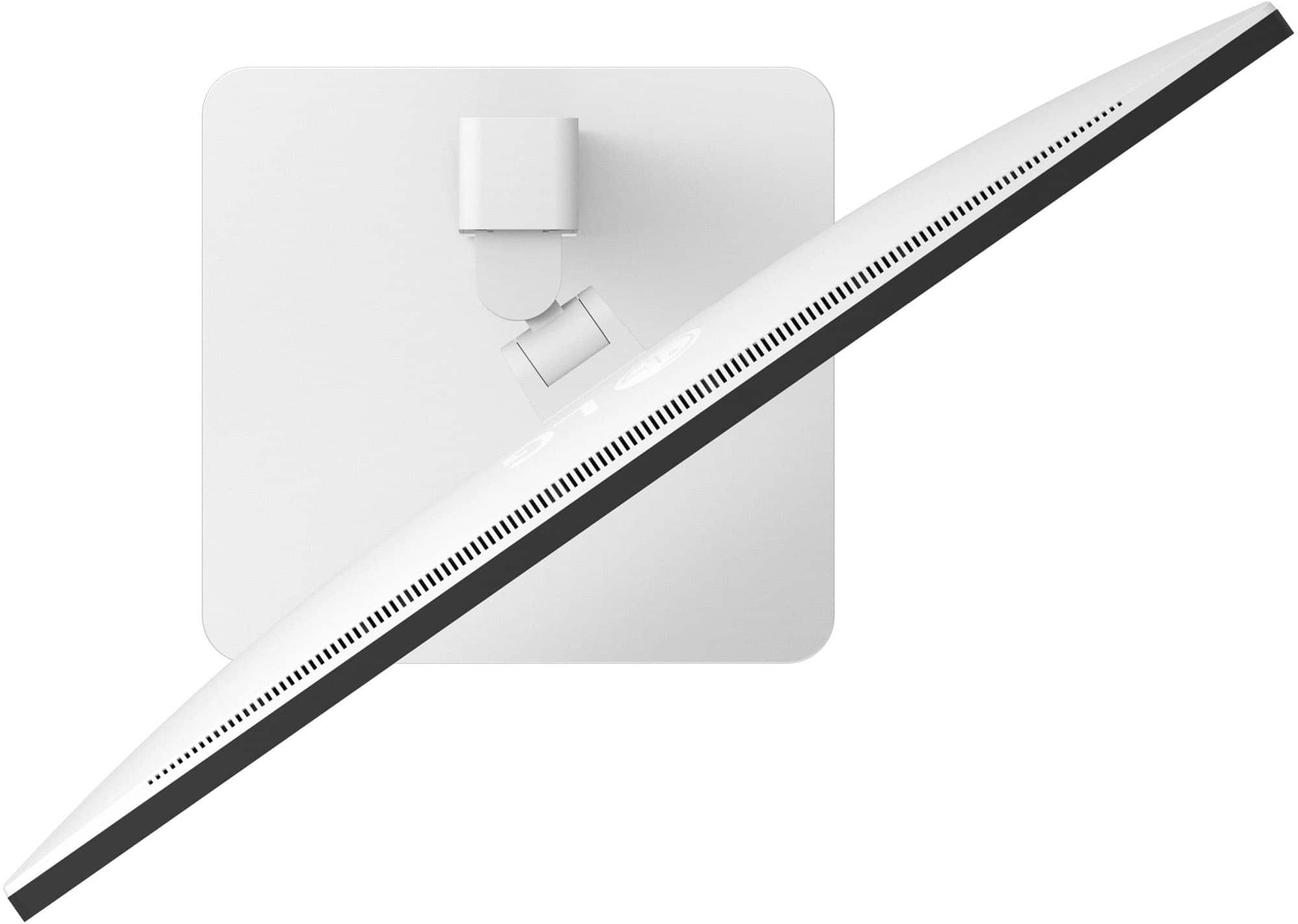 Alt View 6. LG - UltraFine 27" IPS UHD 60Hz Monitor with HDR10 (HDMI, DisplayPort) - White.