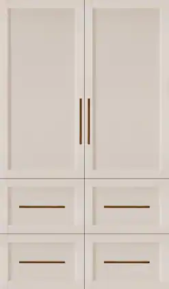 SKS - 48-inch 26 Cu. Ft. Smart Built-in 6-Door French Door Refrigerator with Craft Ice - Custom Panel Ready