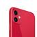 Back. Apple - iPhone 11 A2111 (Fully Unlocked) 128GB Bundle with Pre-Installed Tempered Glass - Red.