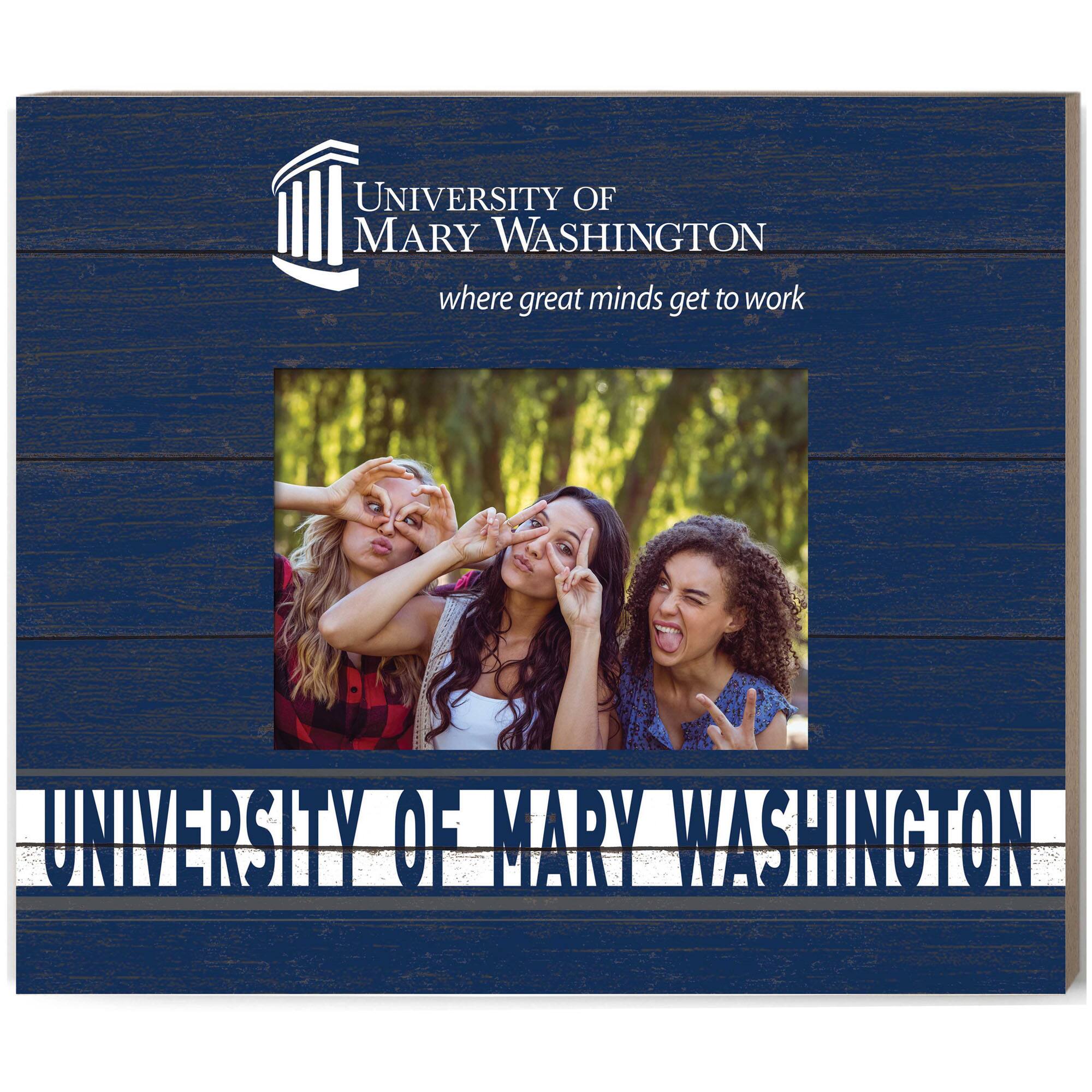 Navy University of Mary Washington Eagles 11'' x 13'' Team Spirit Scholastic Picture Frame