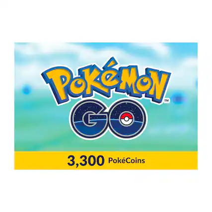 Pokemon TM GO 3,300 PokCoins