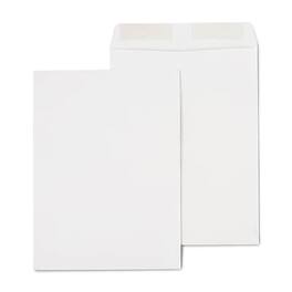 Staples - Gummed Kraft Catalog Envelopes, 9" x 12", 100/Box - Gray