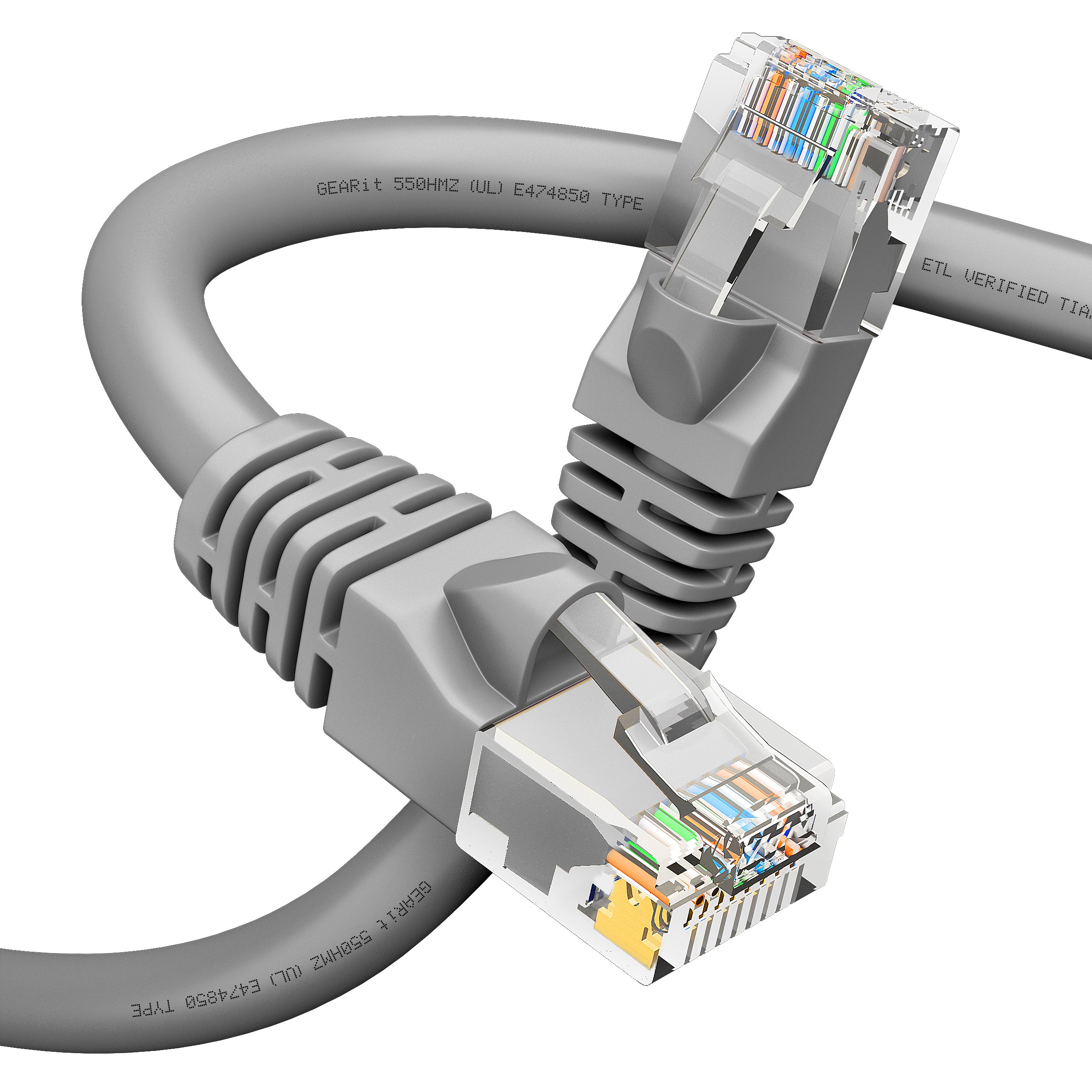 GEARit - Cat 6 Ethernet Patch Cable (20-Pack) - 5 Feet