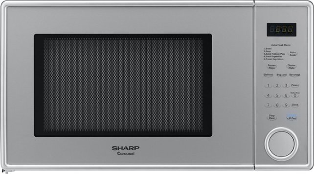 Sharp - 1.1 Cu. Ft. Mid-Size Microwave - Front Zoom
