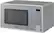 Left. Sharp - 1.1 Cu. Ft. Mid-Size Microwave.