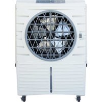 SPT - 101-Pint Heavy-Duty Indoor/Outdoor Evaporative Cooler - White - Front_Zoom