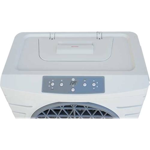 Alt View 12. SPT - 101-Pint Heavy-Duty Indoor/Outdoor Evaporative Cooler - White.