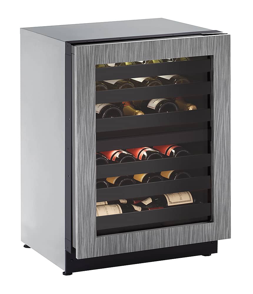 U-Line - Wine Captain 43-Bottle Built-In Wine Cooler - Custom Panel Ready - Front_Zoom