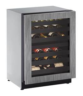 U-Line - Wine Captain 43-Bottle Built-In Wine Cooler - Custom Panel Ready