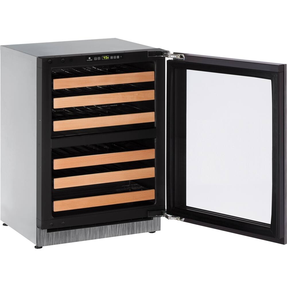 Alt View 11. U-Line - Wine Captain 43-Bottle Built-In Wine Cooler - Custom Panel Ready.