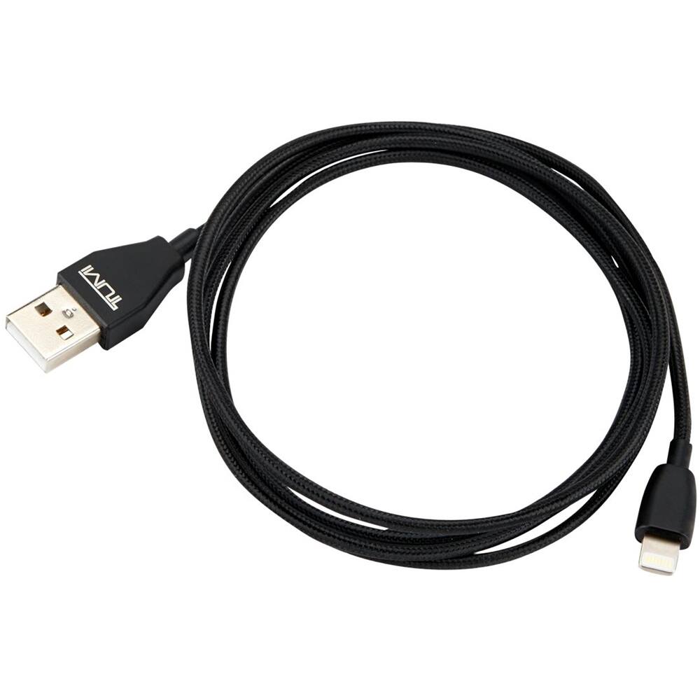 Best Buy: TUMI 4' iPad/iPhone/iPod Audio Cable Black metallic 0114405DM