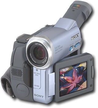 Best Buy: Sony MiniDV Handycam Camcorder DCR-TRV22