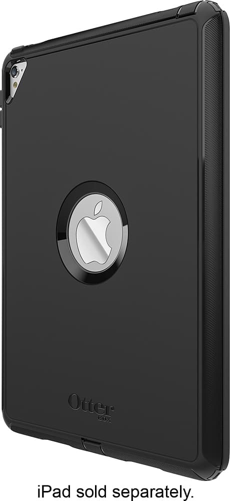 Best Buy Otterbox Defender Series Protective Case For Apple 9 7 Ipad Pro Black 47143bbr