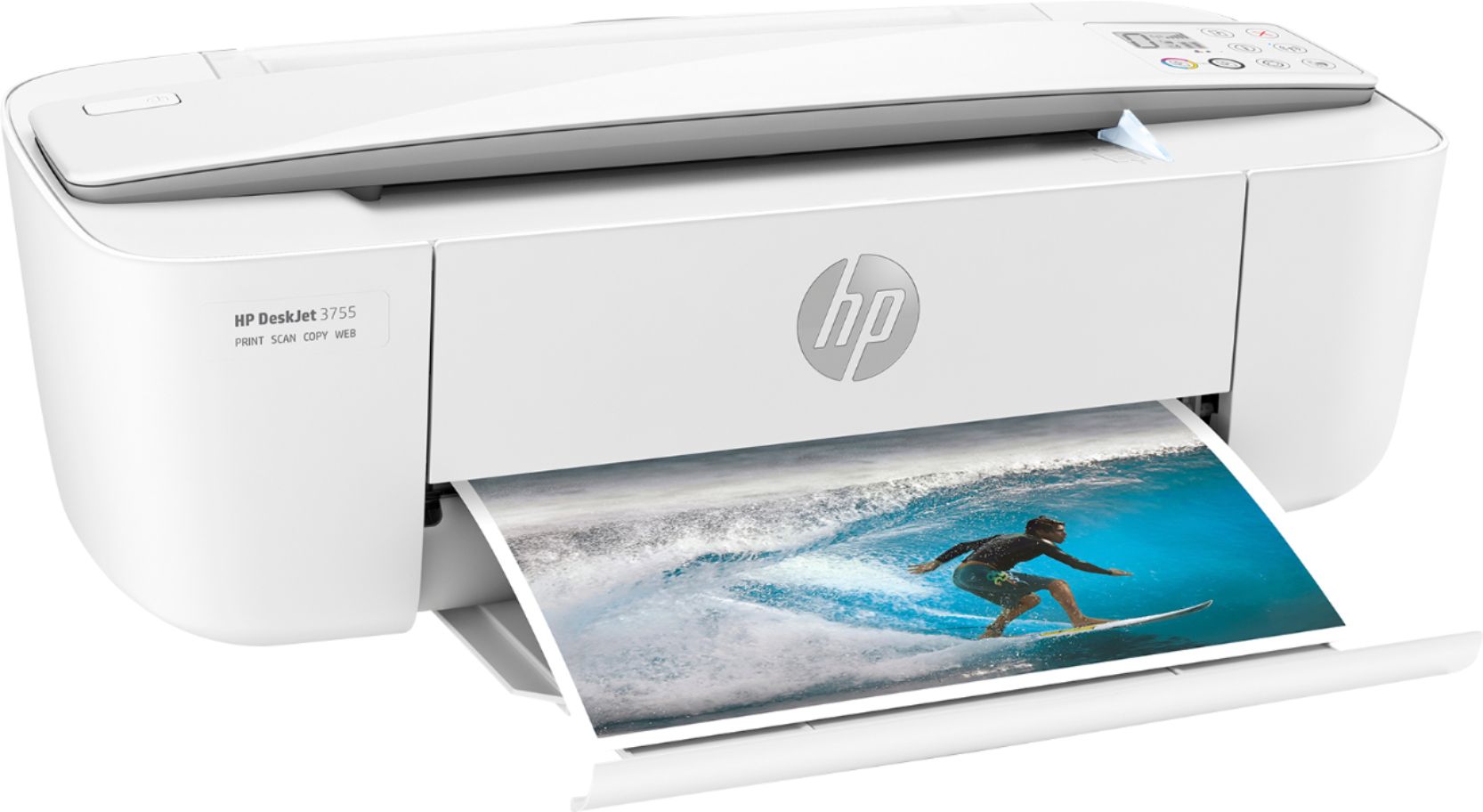 HP DeskJet 3755 Wireless All-In-One Instant Ink Ready Inkjet Printer Stone  J9V91A#B1H - Best Buy