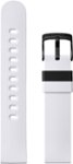 Angle Zoom. b&nd - MODE Silicone 22mm Watch Band for Android Wear - White.