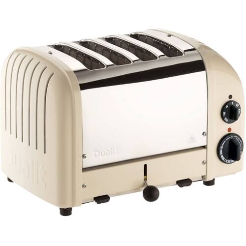 Best Buy Dualit NewGen 4Slice ExtraWideSlot Toaster Utility cream 47152