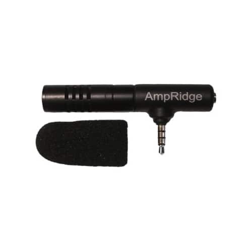 Front. Ampridge - MightyMic S Microphone - Black.