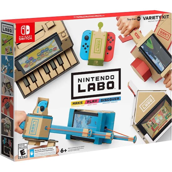 Nintendo Labo Variety Kit - Nintendo Switch - Front_Zoom. 1 of 23 Images & Videos. Swipe left for next.