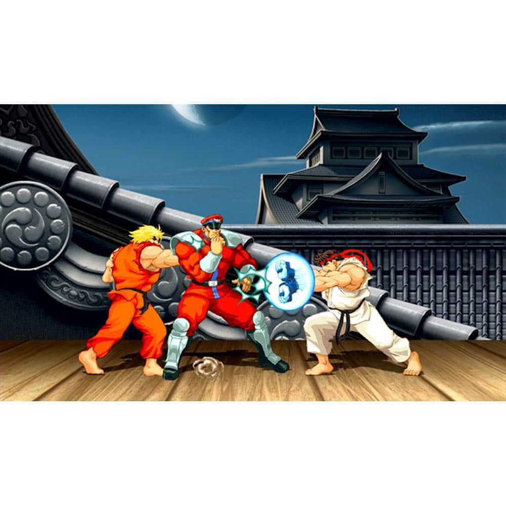 Illustration + digital enhancement Akuma, Super Street Fighter II Turbo, Capcom