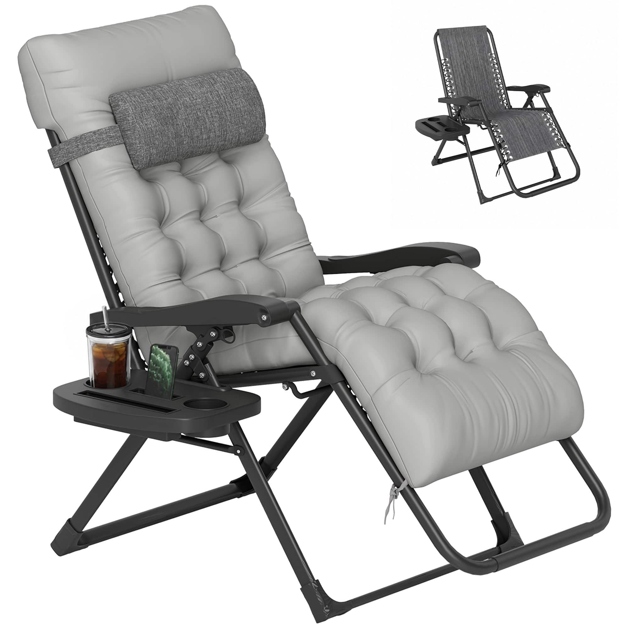 Outsunny - Zero Gravity Chair - Gray
