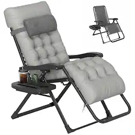 Outsunny - Zero Gravity Chair - Gray