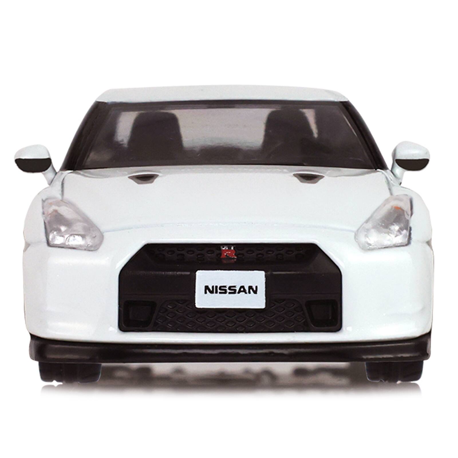 Alt View 3. Greenlight - 2007 Nissan GT-R (R35) Pearl White with Gold Wheels "Tokyo Torque" Series 10 1/64 Diecast Model Car by Greenlight.