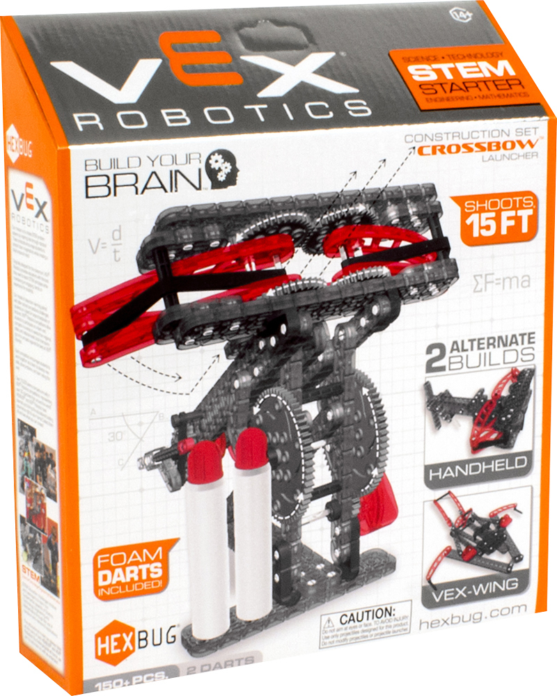 HEXBUG VEX Robotics Crossbow Construction Kit Black - Best Buy