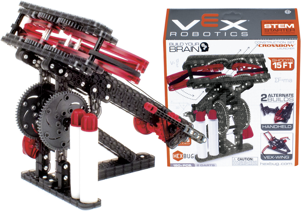 Best Buy: HEXBUG VEX Robotics Crossbow Construction Kit Black 406-4210