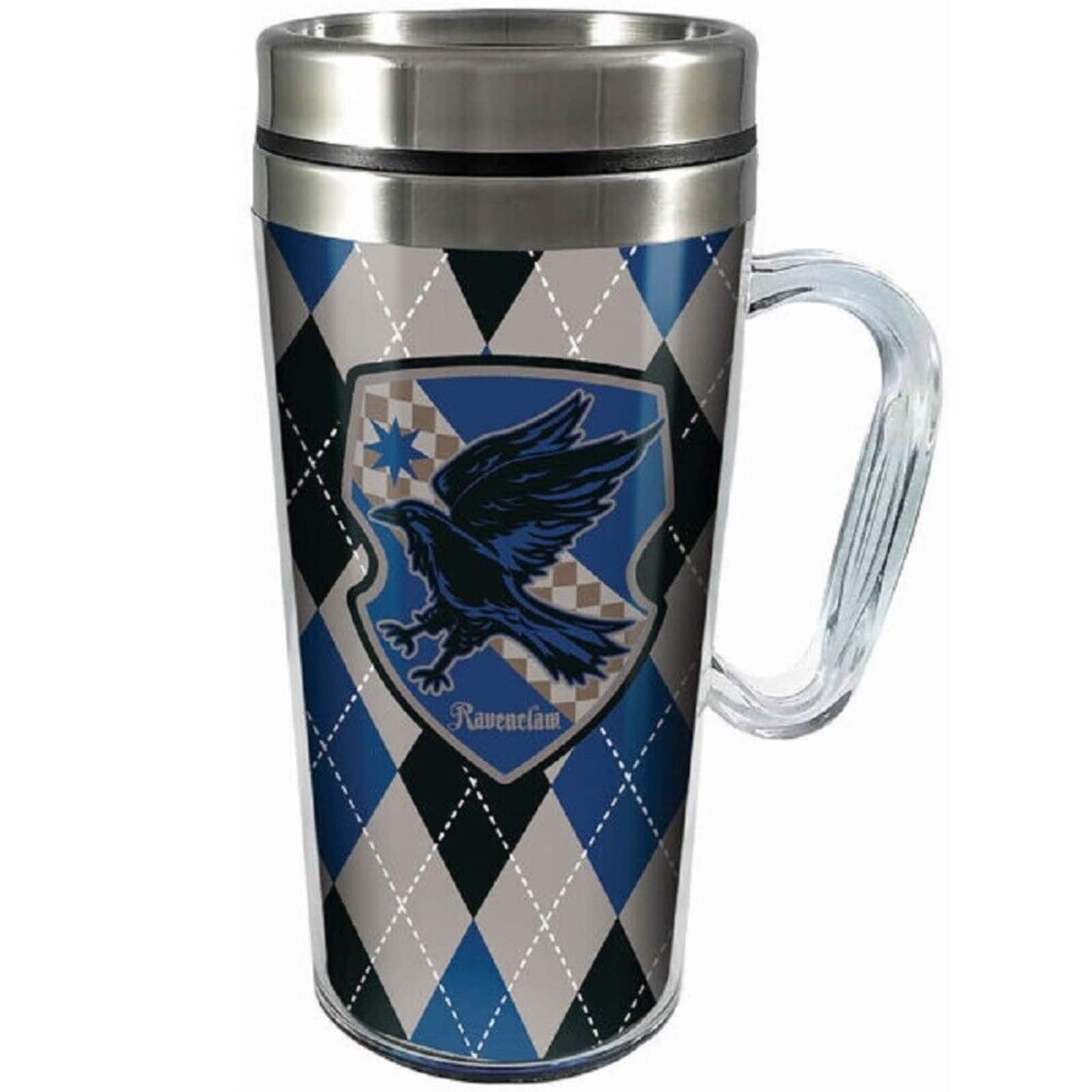 Spoontiques - Harry Potter Ravenclaw Double Walled Stainless and Acrylic Insulated Travel Mug 14 ounce - Multicolor price history on PriceWatchPro