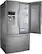 Angle. Samsung - 27.8 Cu. Ft. French Door Refrigerator with Food ShowCase and Thru-the-Door Ice and Water - Stainless steel.