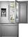 Front. Samsung - 27.8 Cu. Ft. French Door Refrigerator with Food ShowCase and Thru-the-Door Ice and Water - Stainless steel.