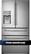 Alt View 11. Samsung - Showcase 29.5 Cu. Ft. 4-Door French Door Refrigerator with Thru-the-Door Ice and Water - Stainless Steel.
