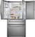 Alt View 5. Samsung - Showcase 29.5 Cu. Ft. 4-Door French Door Refrigerator with Thru-the-Door Ice and Water - Stainless Steel.