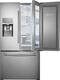 Samsung - Showcase 30.2 Cu. Ft. French Door Refrigerator with Thru-the-Door Ice and Water - Stainless Steel-Front_Standard