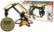 Front Zoom. HEXBUG - VEX Robotics Robotic Arm - Yellow/Black.