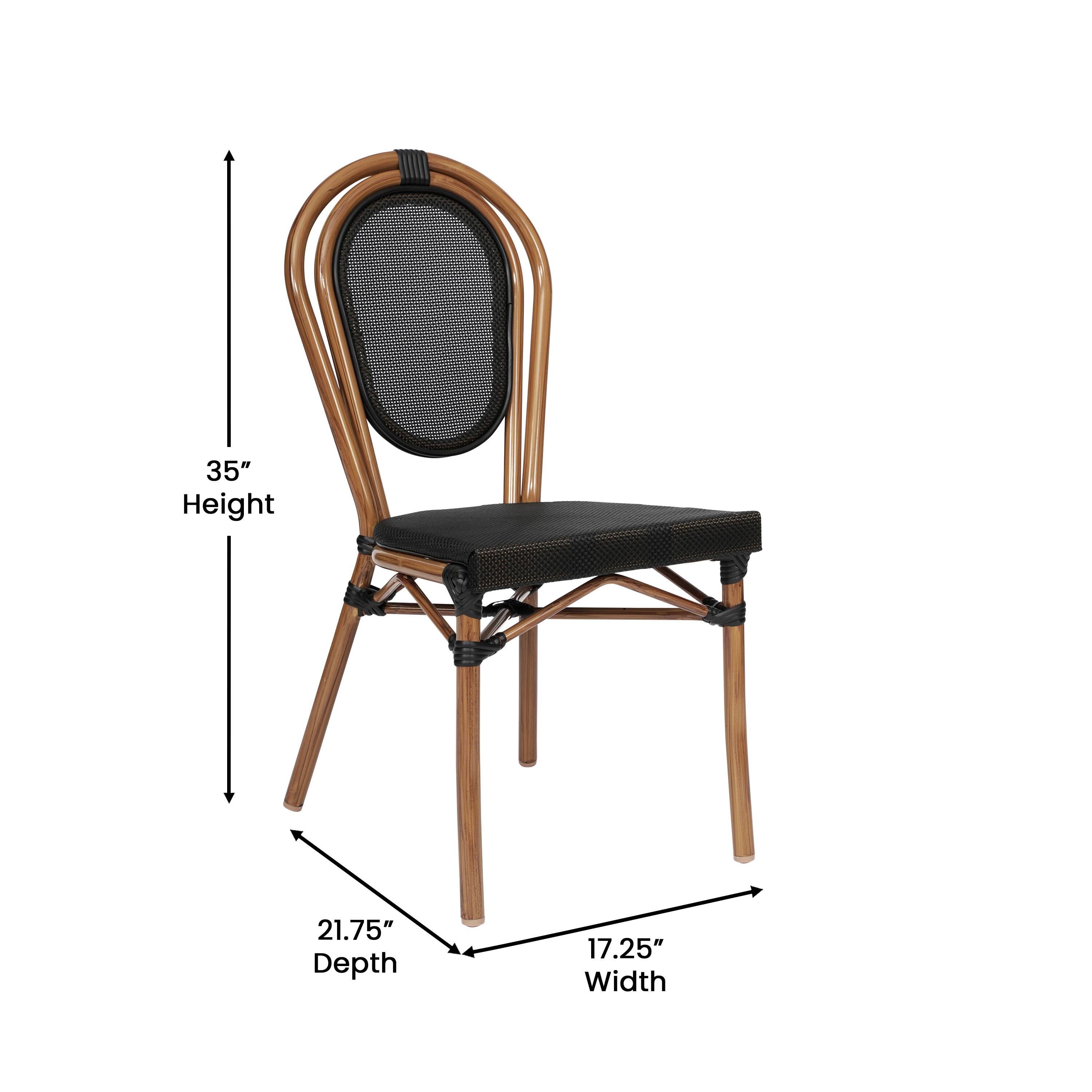 35" Height  
21.75" Depth  
17.25" Width
