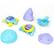 Front. Green Toys - Green Toy: Sea Life Set, 6 Piece Bath Set, Recycled Plastic, Multicolor, Kids.