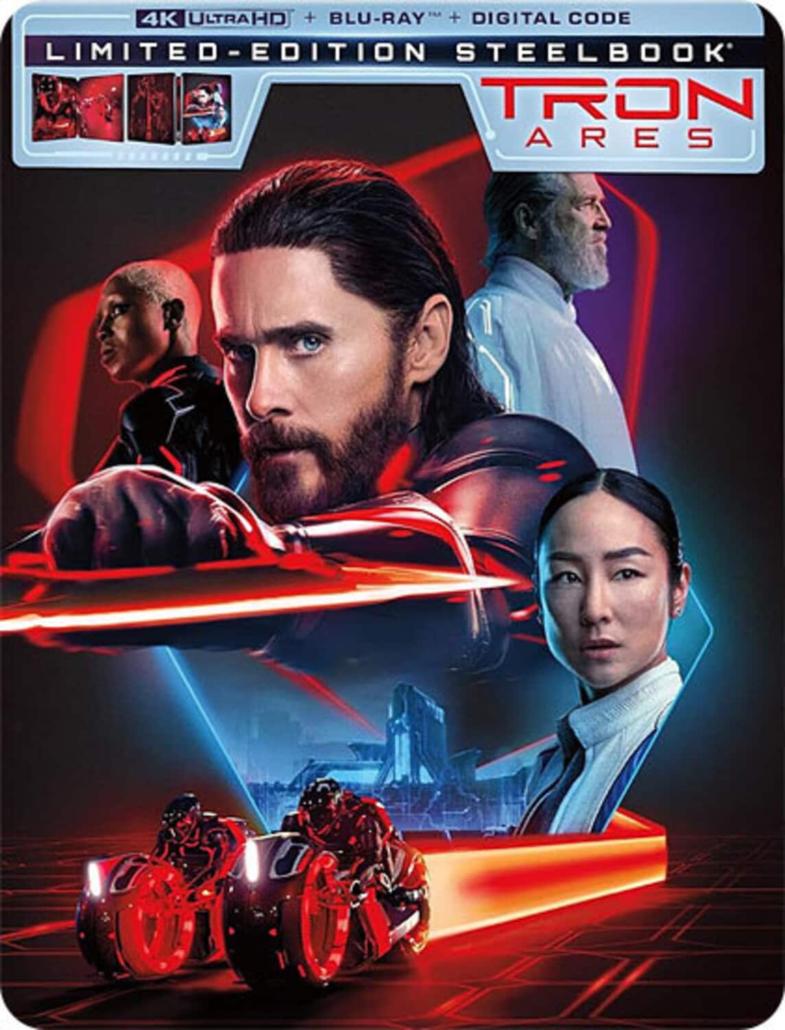 Tron: Ares (Steelbook)   - 4K Blu-Ray [4K Ultra HD Blu-ray]