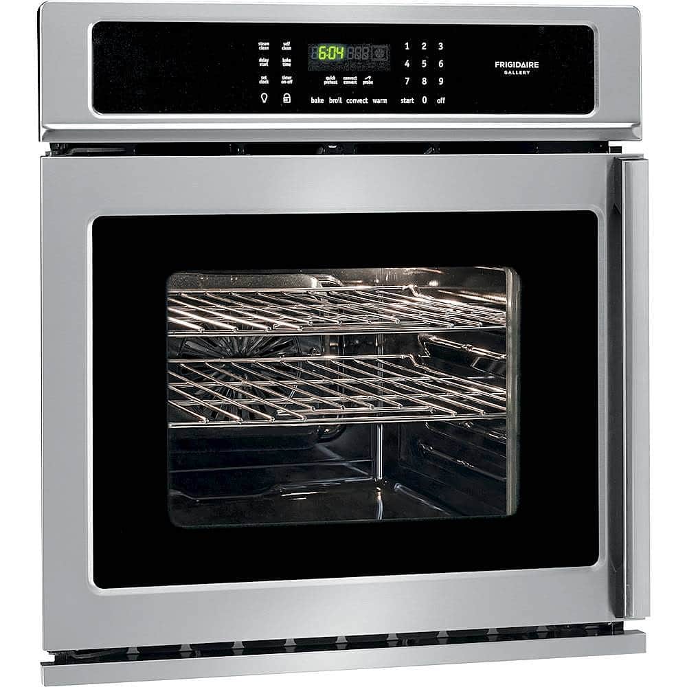 Alt View 11. Frigidaire - Gallery Series 27" Built-In Single Electric Convection Wall Oven - Stainless Steel.