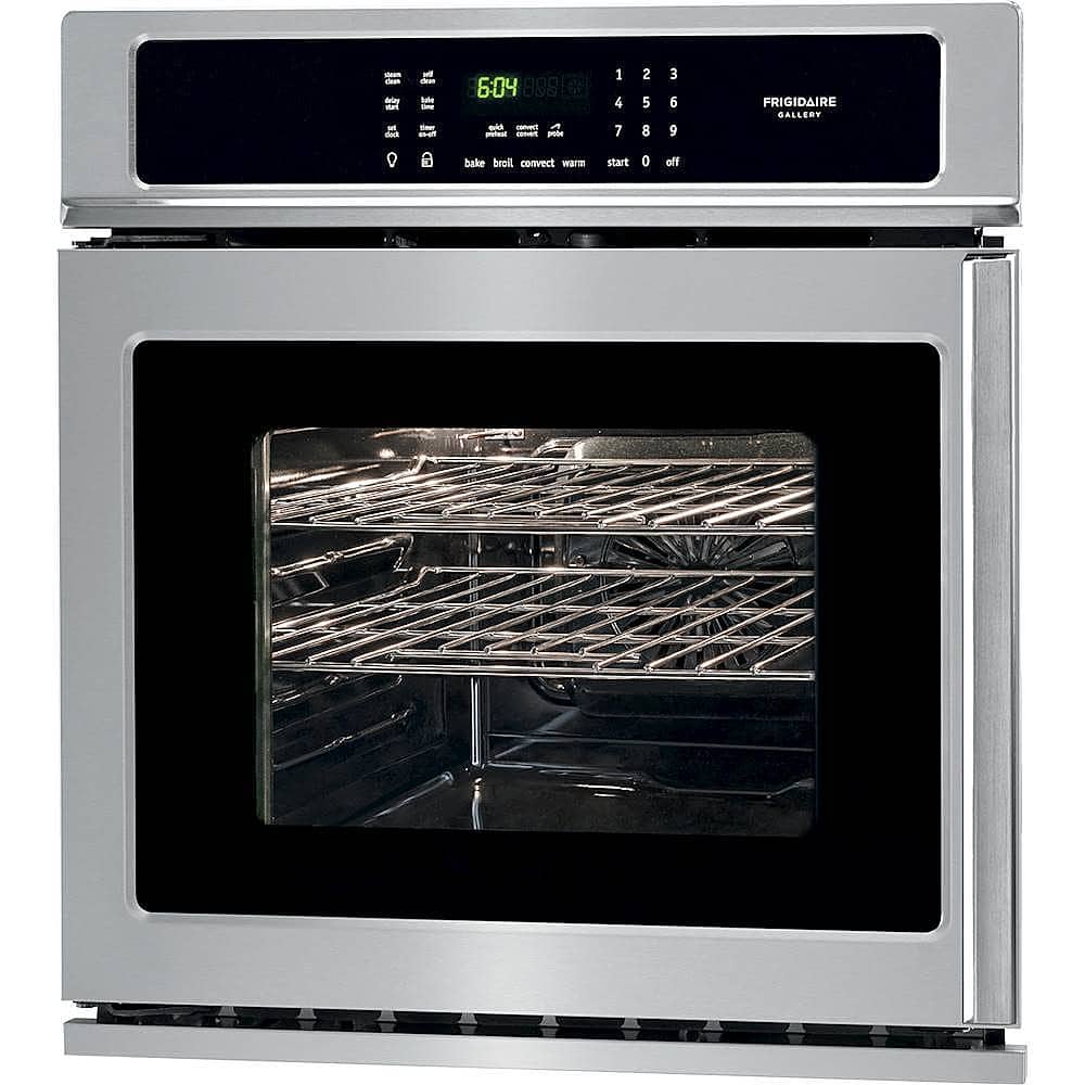 Alt View 12. Frigidaire - Gallery Series 27" Built-In Single Electric Convection Wall Oven - Stainless Steel.