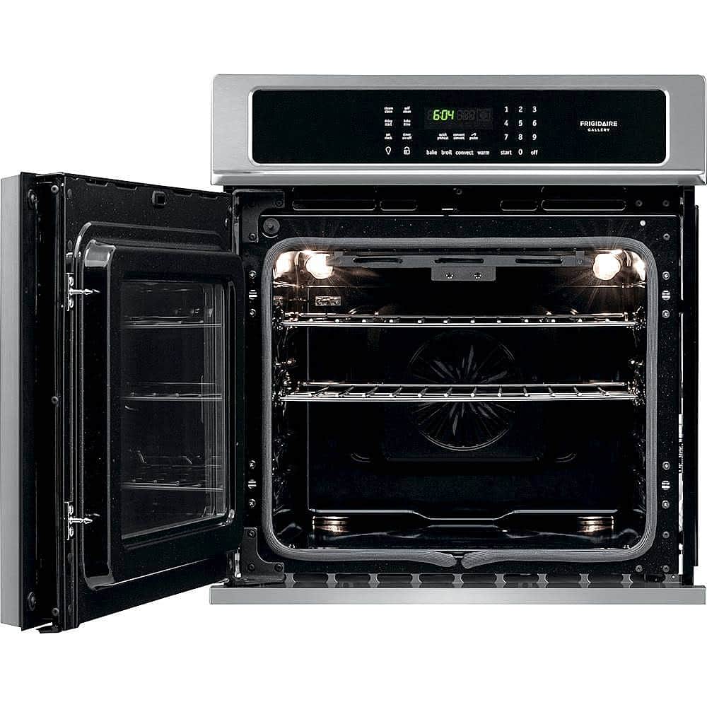 Alt View 13. Frigidaire - Gallery Series 27" Built-In Single Electric Convection Wall Oven - Stainless Steel.