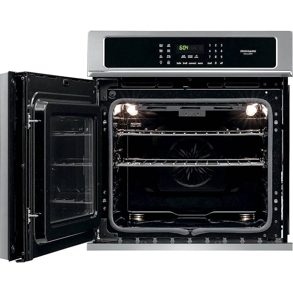 Alt View 13. Frigidaire - Gallery Series 27" Built-In Single Electric Convection Wall Oven - Stainless Steel.