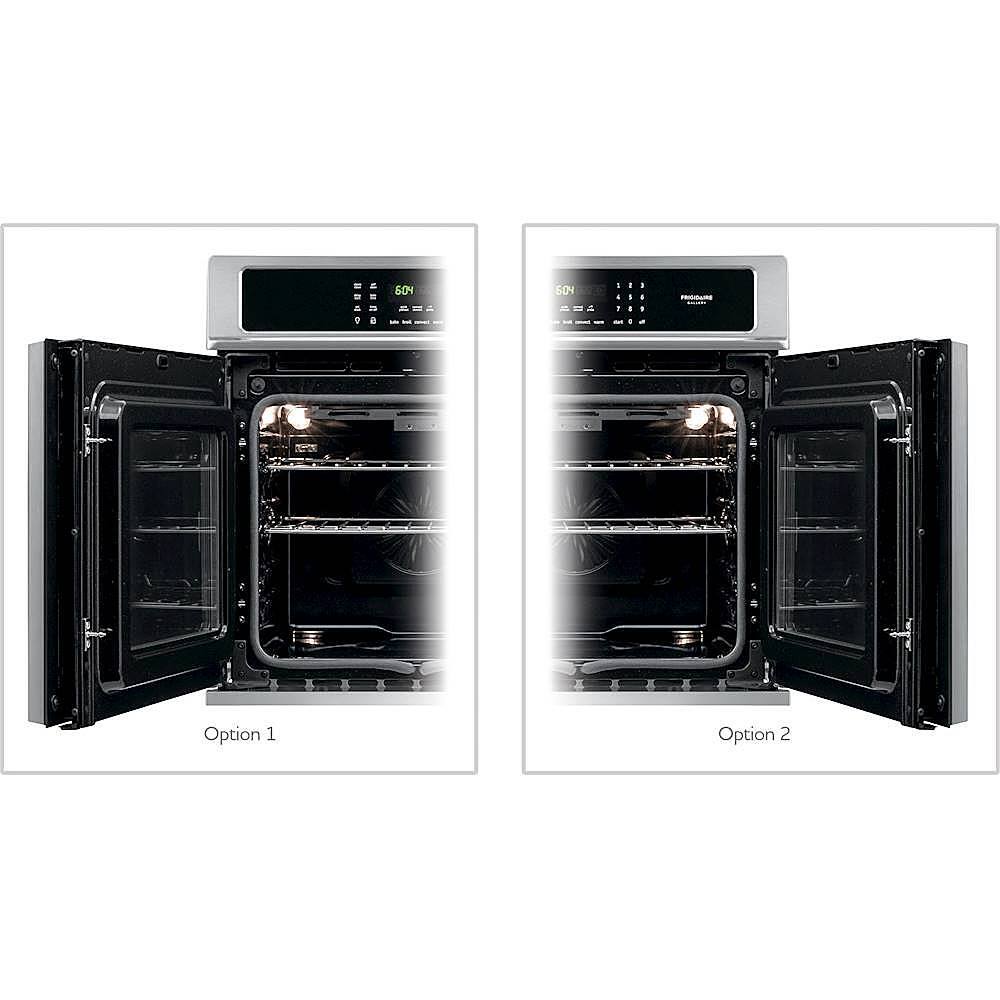 Alt View 14. Frigidaire - Gallery Series 27" Built-In Single Electric Convection Wall Oven - Stainless Steel.