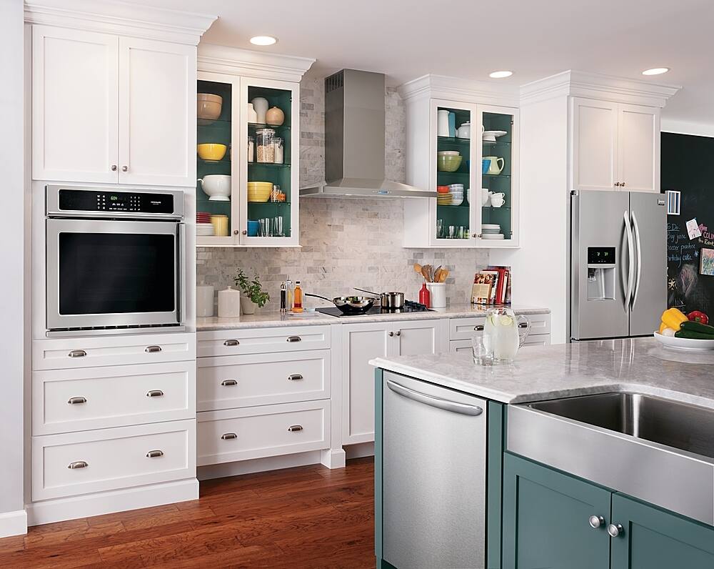 Alt View 16. Frigidaire - Gallery Series 27" Built-In Single Electric Convection Wall Oven - Stainless Steel.