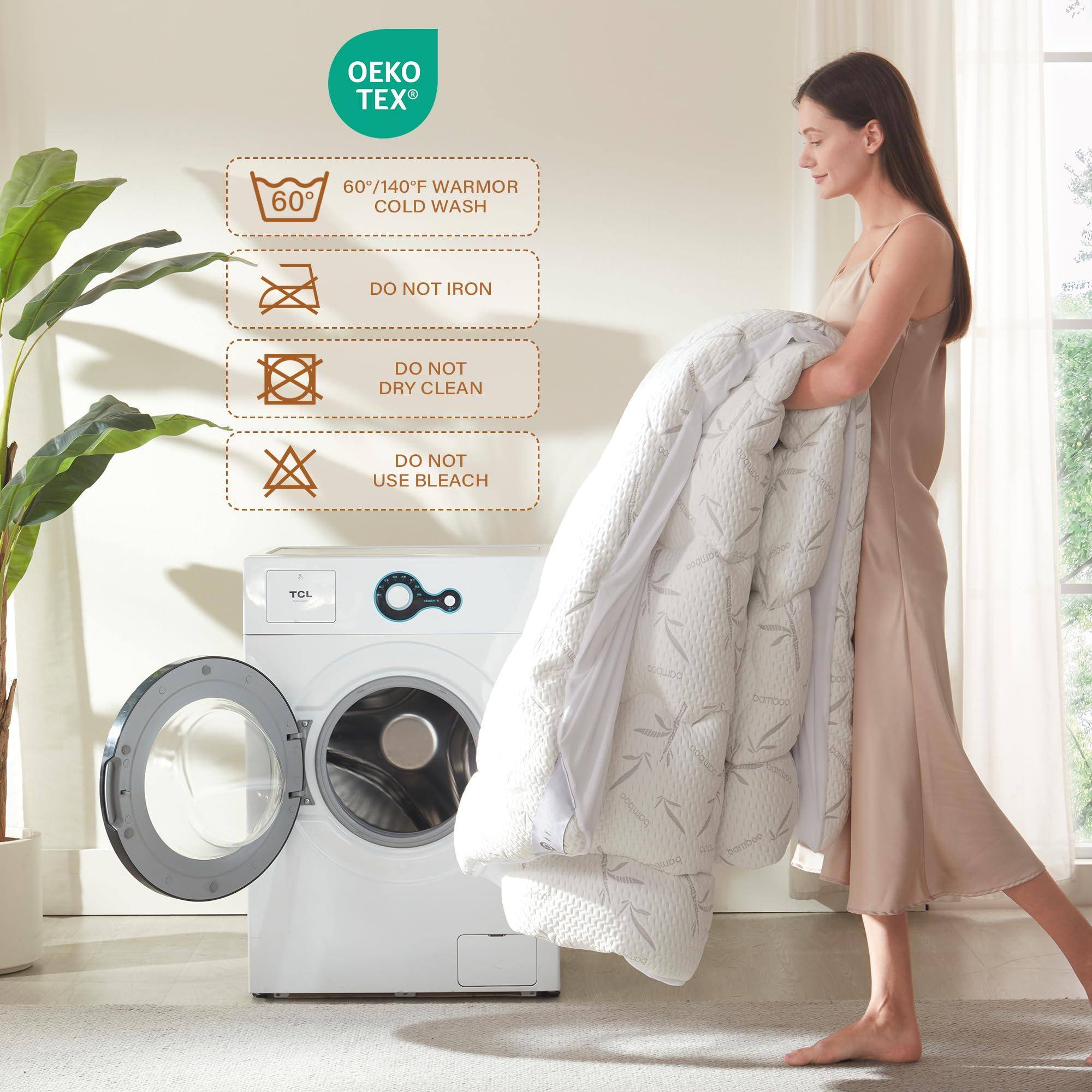 - 60°/140°F WARMOR COLD WASH
- DO NOT IRON
- DO NOT DRY CLEAN
- DO NOT USE BLEACH

OEKO TEX

TCL