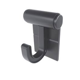 Hang It Simple - Wall Mounted Universal Storage Hanger - Adjustable, Durable, Versatile 2” BL - Black