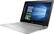 Left. HP - ENVY x360 2-in-1 15.6" Touch-Screen Laptop - Intel Core i5 - 12GB Memory - 1TB Hard Drive - Natural silver.