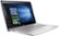 Angle. HP - Envy 17.3" Touch-Screen Laptop - Intel Core i7 - 16GB Memory - 1TB Hard Drive - HP finish in natural silver.