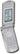 Angle Standard. Motorola - Dual-Band GSM Cell Phone w/Wireless Internet (Cingular) - Silver.